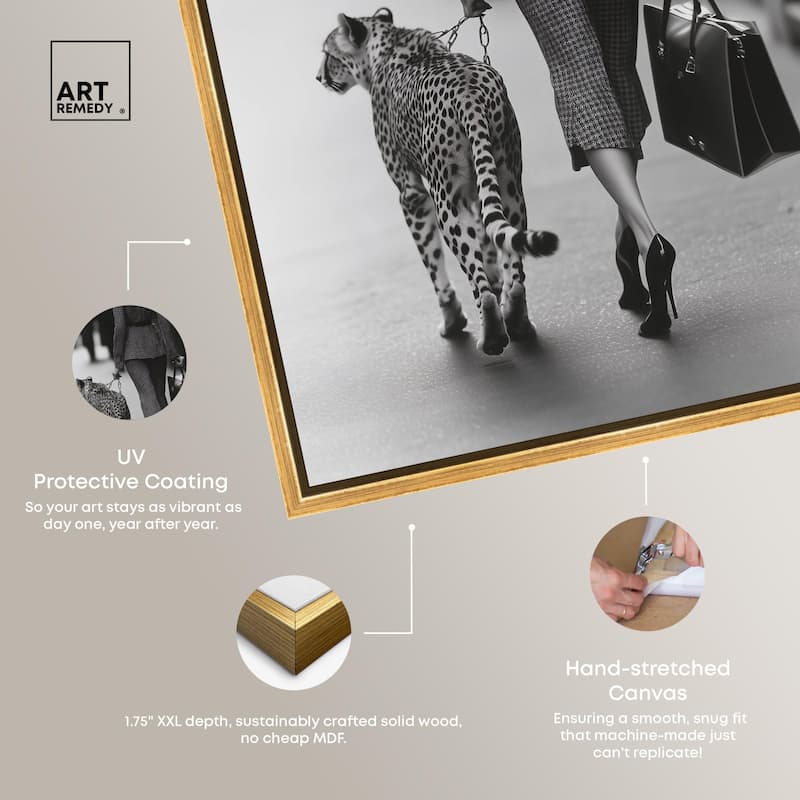 With Luxury Canvas by Art Remedy