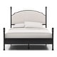 preview thumbnail 12 of 21, The Gray Barn Epona Modern Curved Metal Four Poster Bed