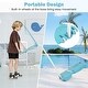 preview thumbnail 5 of 8, Gymax Pool Basketball Hoop w/32'' Shatterproof Backboard 3.1-4.1 FT