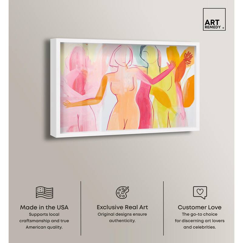 Three Graces Shadowbox by Art Remedy