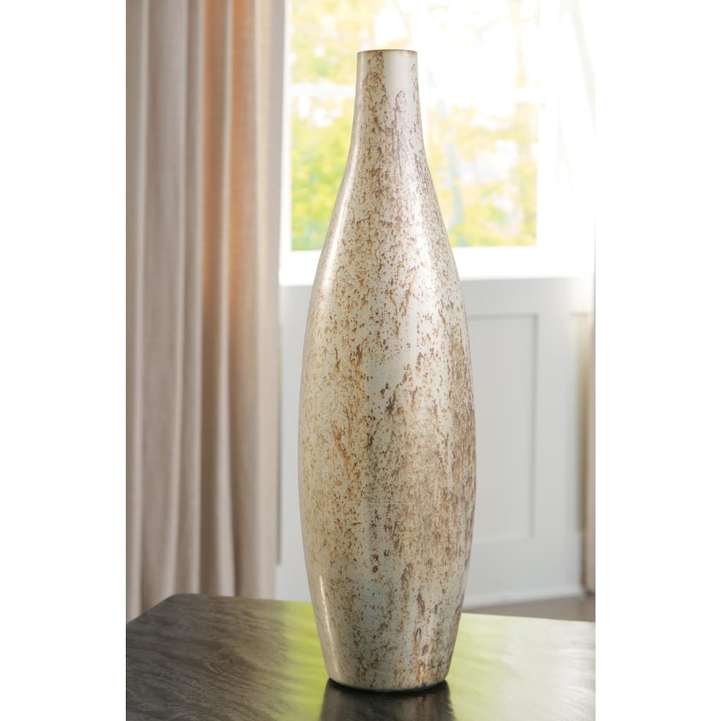 Signature Design by Ashley Plawite Antique Silver Vase