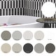 preview thumbnail 7 of 12, The Tile Life Mad Decade 12x12 Black Marble Floor and Wall Tile