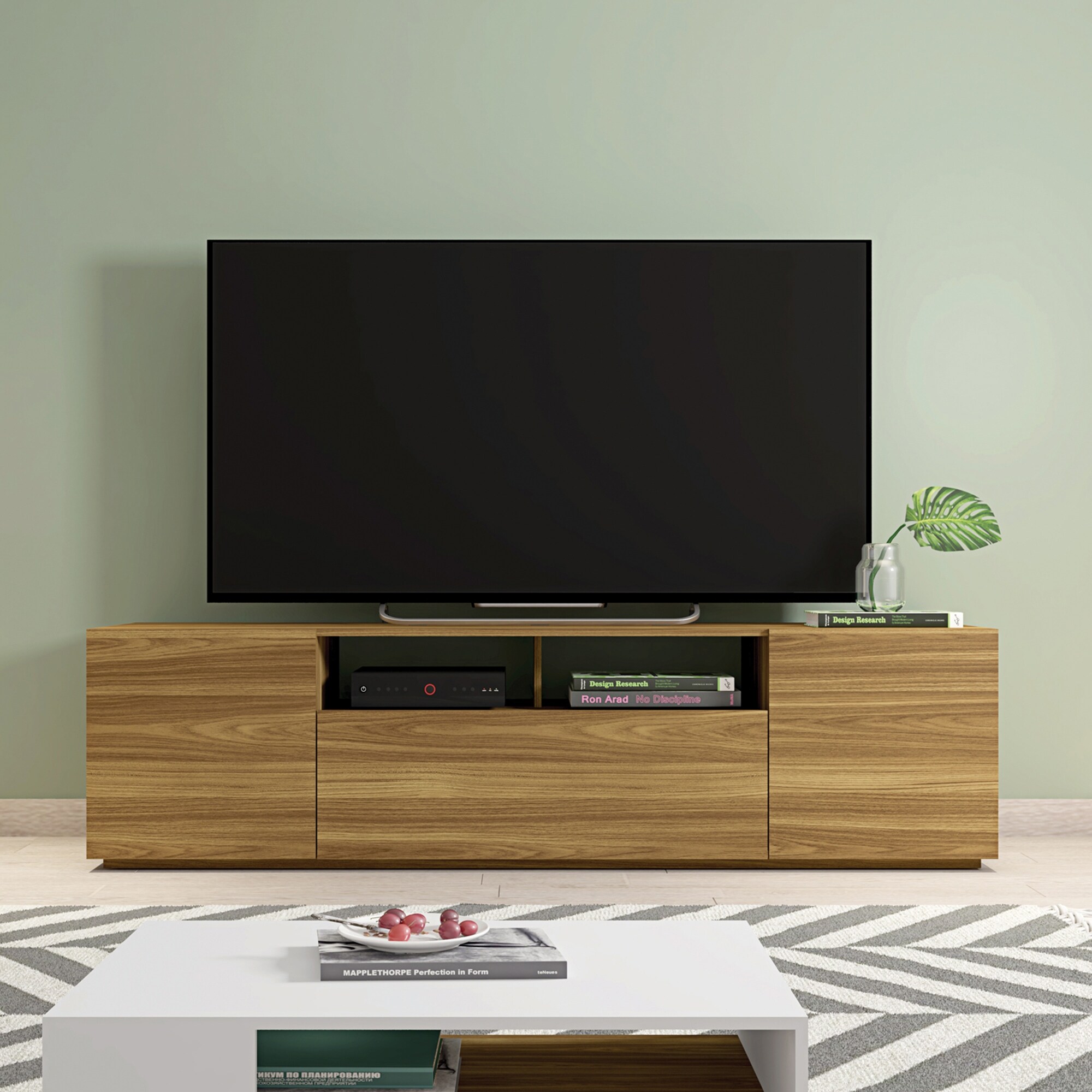 Single shelf store tv stand