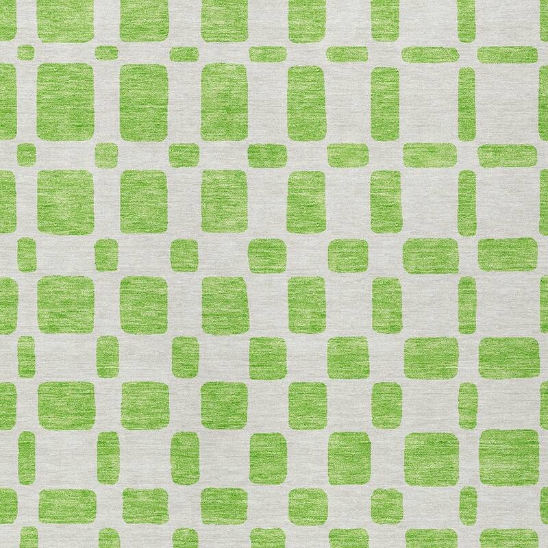 HomeRoots Geometric Transitional Rectangle Outdoor Rug
