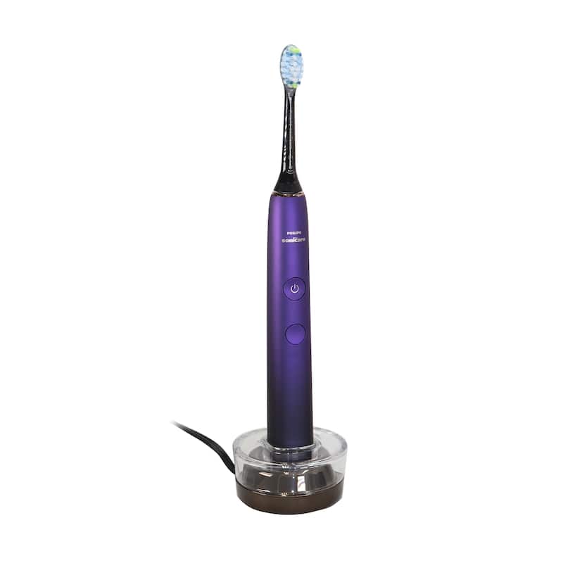 PHILIPS Sonicare 9000 Special Edition Rechargeable Toothbrush, Black/Purple, HX9911/91