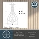 preview thumbnail 6 of 12, Monrovia 3 Light Teardrop Candle Pendant
