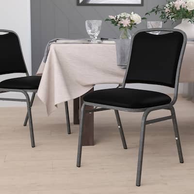 Angled Back Stacking Banquet Chair in Vinyl