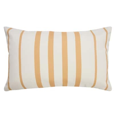 Sevita Sunshine Striped Indoor/Outdoor Throw Pillow