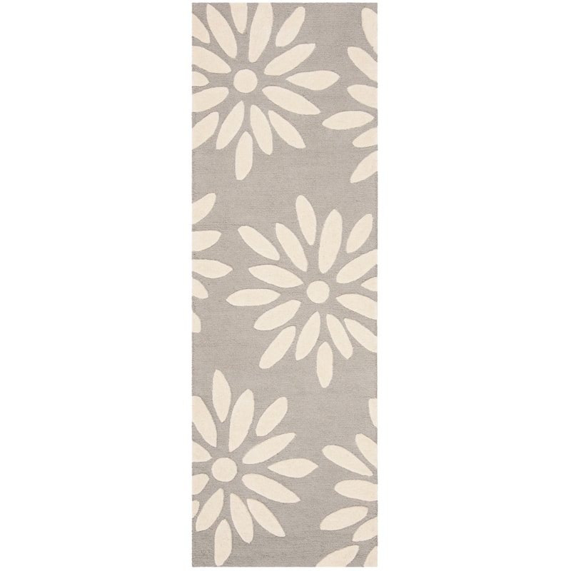 SAFAVIEH Handmade SAFAVIEH Kids Fleurette & Tween Wool Rug