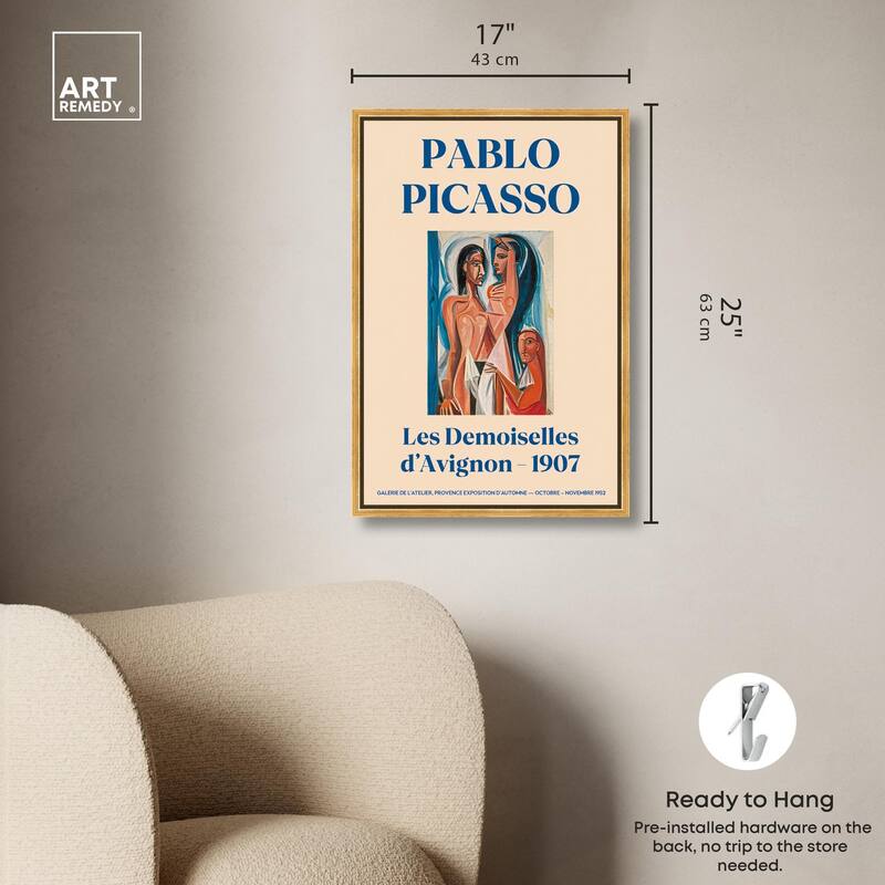 Faces of Demoiselles Canvas by Art Remedy