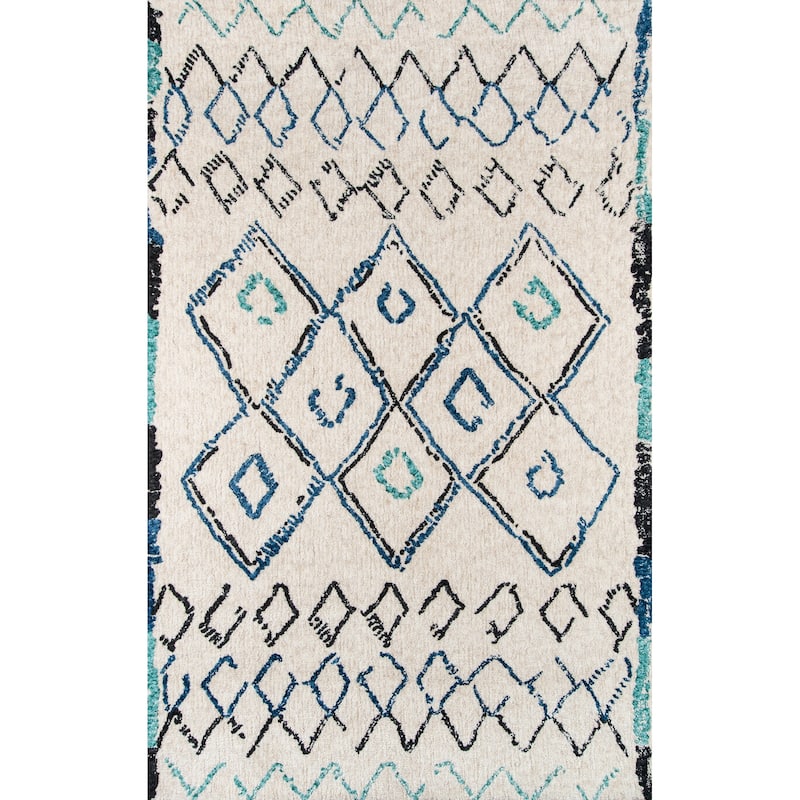 Momeni Margaux Moroccan Geometric Area Rug - 2' x 3' - Ivory - Rectangle