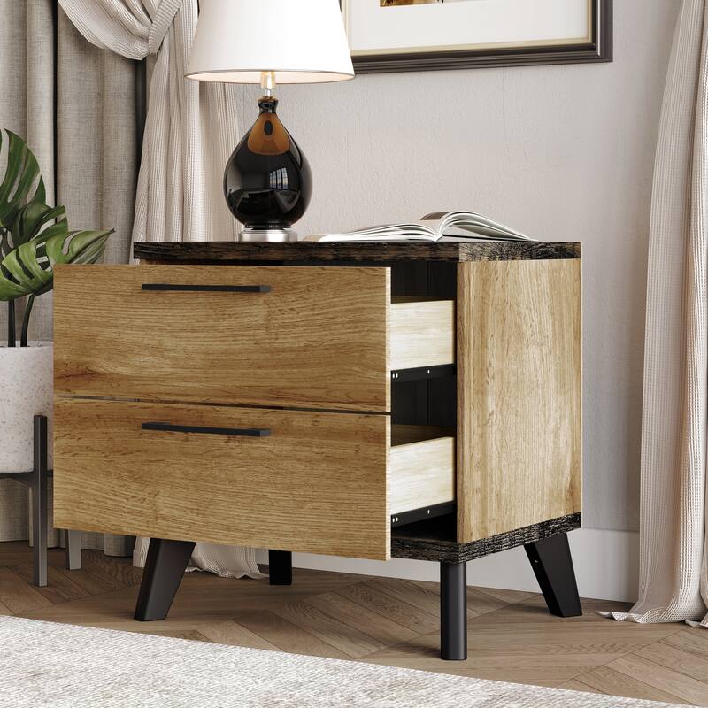 Clayfell Emersyn 2 Drawer Nightstand