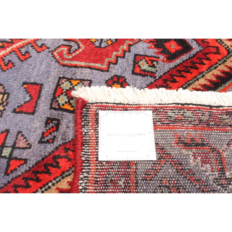 ECARPETGALLERY Hand-knotted Andelz Red Wool Rug - 4'8 x 7'2