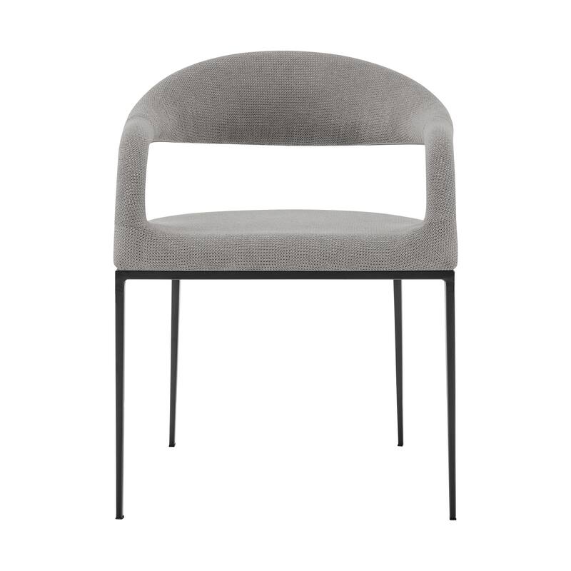 Morgan Upholstered Barrel Back Dining Chairs - Set of 2