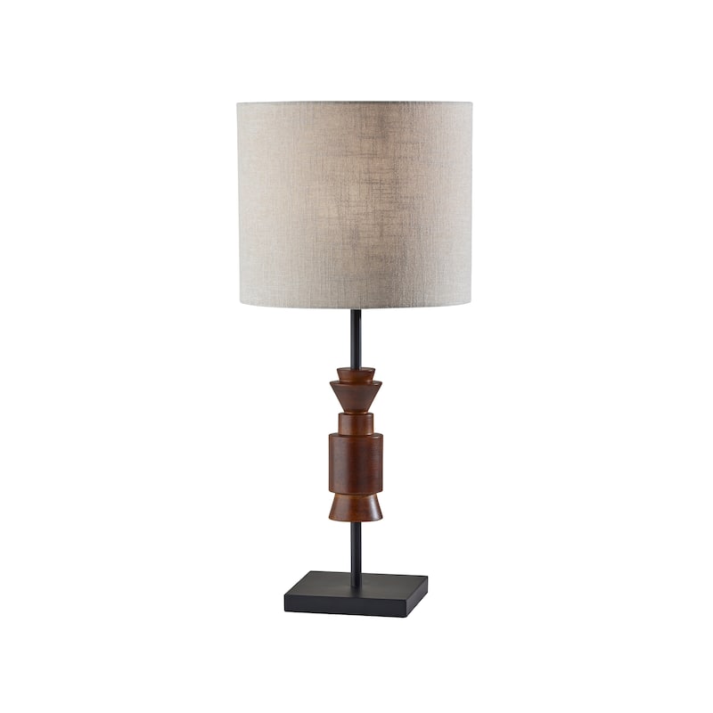 Elton Table Lamp - Walnut