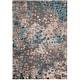 preview thumbnail 58 of 106, SAFAVIEH Monaco Shiloh Boho Abstract Modern Watercolor Area Rug 4' x 5'7" - Grey/Light Blue - Rectangle