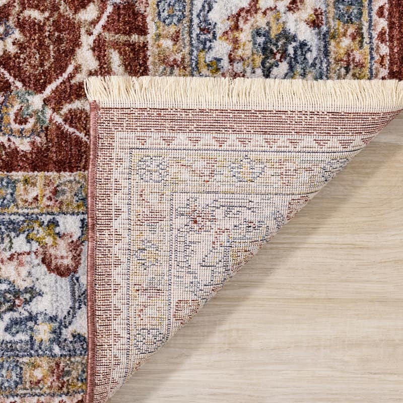 Olivia Collection - Classic Elegant Border Area Rug