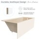 preview thumbnail 9 of 10, Voltaire 48" X 32" Right-Hand Drain Alcove Bathtub with Apron in Matte Black