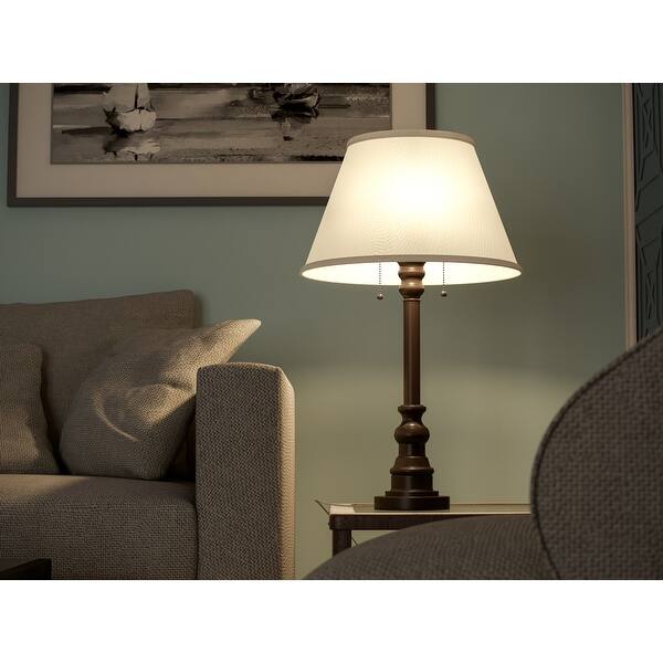 slide 2 of 9, Davies Bronze Table Lamp