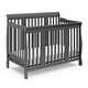 preview thumbnail 12 of 28, Storkcraft Tuscany 4-in-1 Convertible Crib - Converts to Toddler Bed, Daybed, and Full-Size Bed, 3 Adjustable Mattress Heights Grey