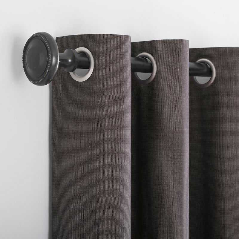 Sun Zero Duran Thermal Insulated Total Blackout Grommet Curtain Panel, Single Panel