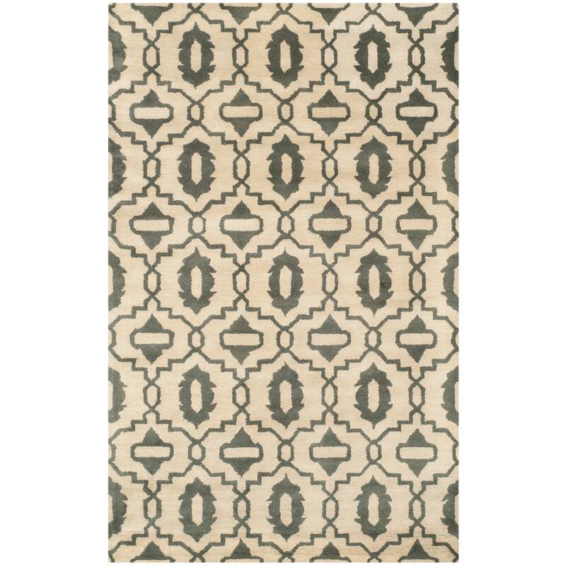SAFAVIEH Handmade Chatham Patroula Modern Moroccan Wool Rug