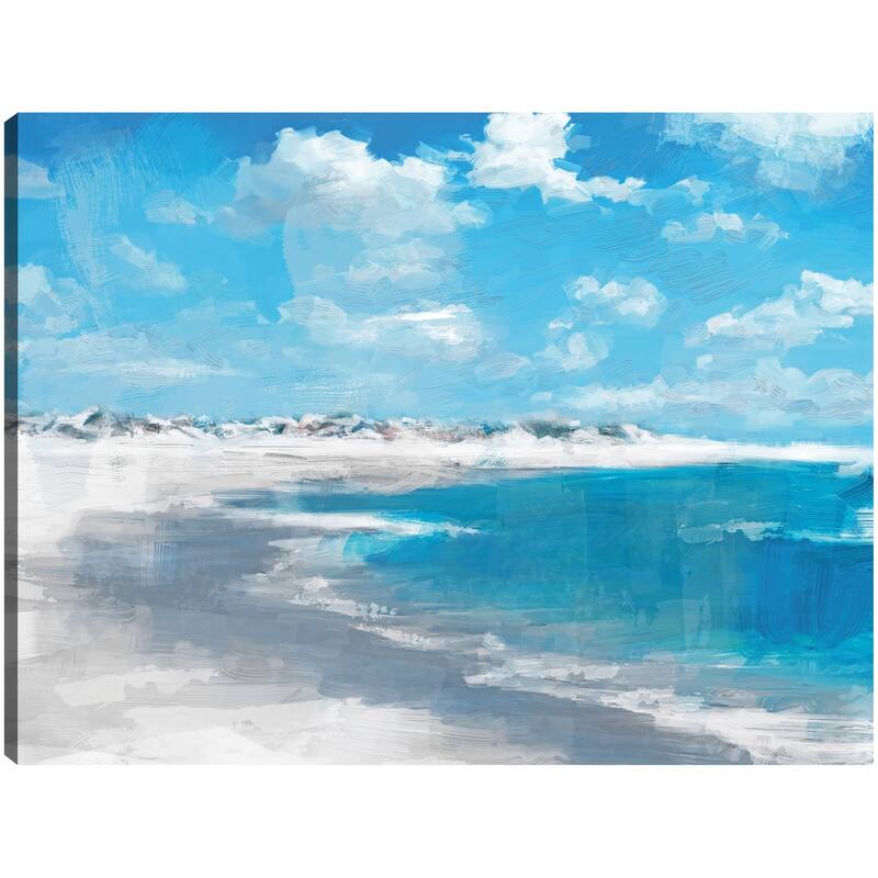 Low Tide By Studio Arts Canvas Art Print