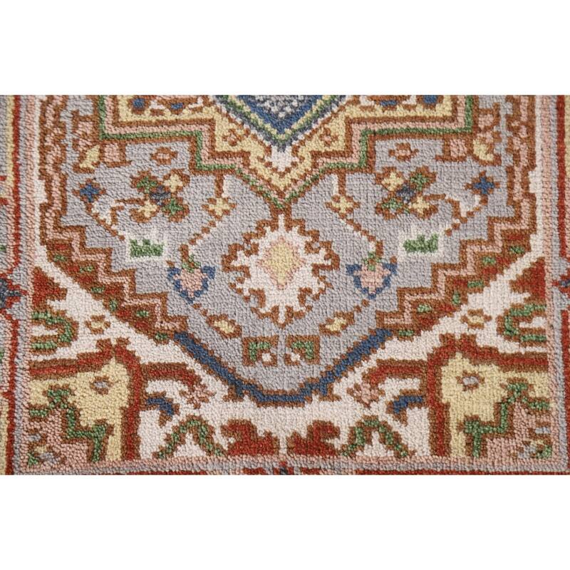 Grey Heriz Serapi Oriental Area Rug Handmade Wool Carpet - 2'0"x 3'0"