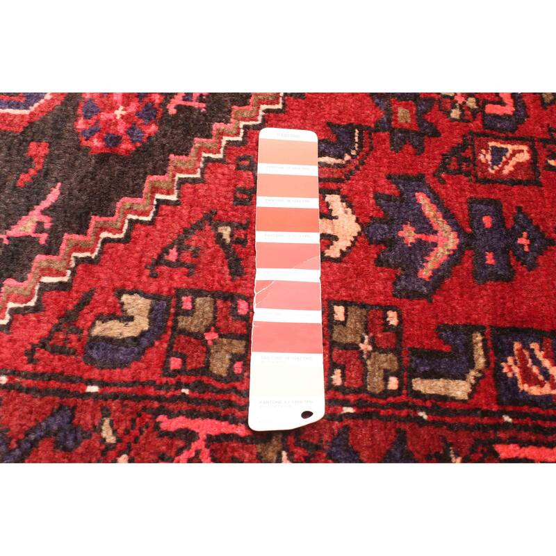 ECARPETGALLERY Hand-knotted Anadol Red Wool Rug - 4'9 x 7'6