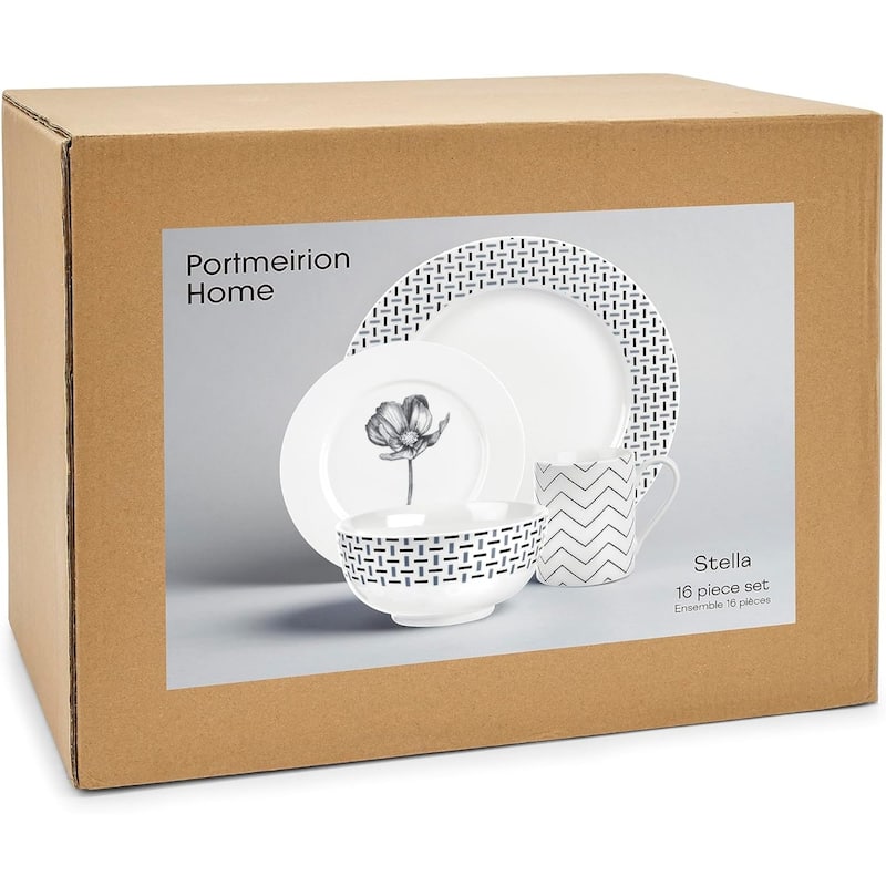 Portmeirion Home Stella 16 Piece Dinnerware Set