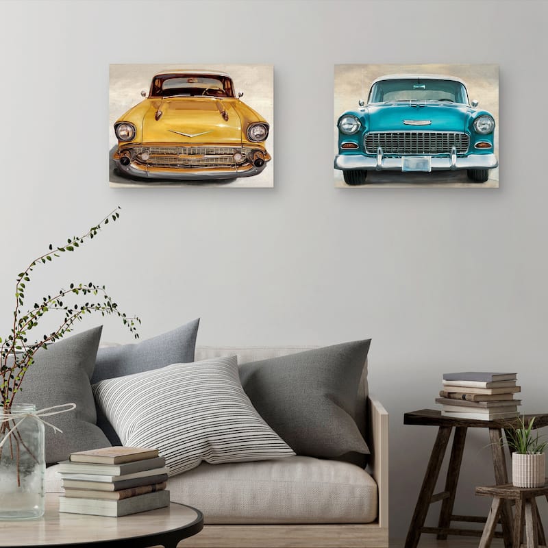 Vintage Ride I-II by Studio Arts Canvas Art PrintS