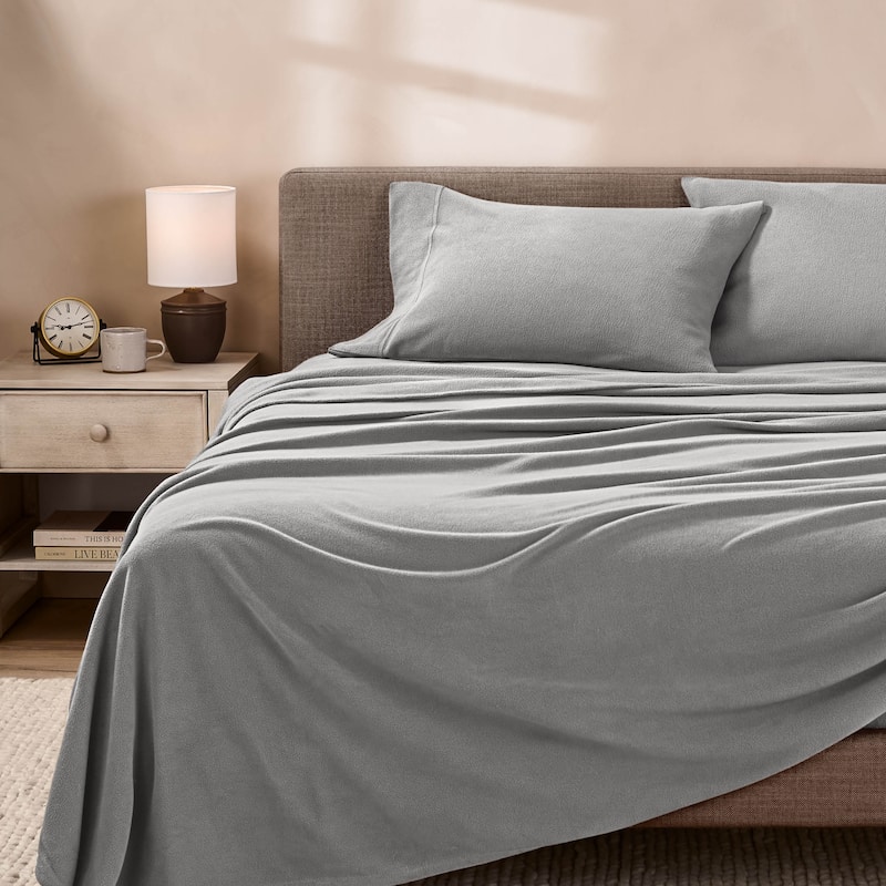 Bare Home Polar Fleece Deep Pocket Sheet Set