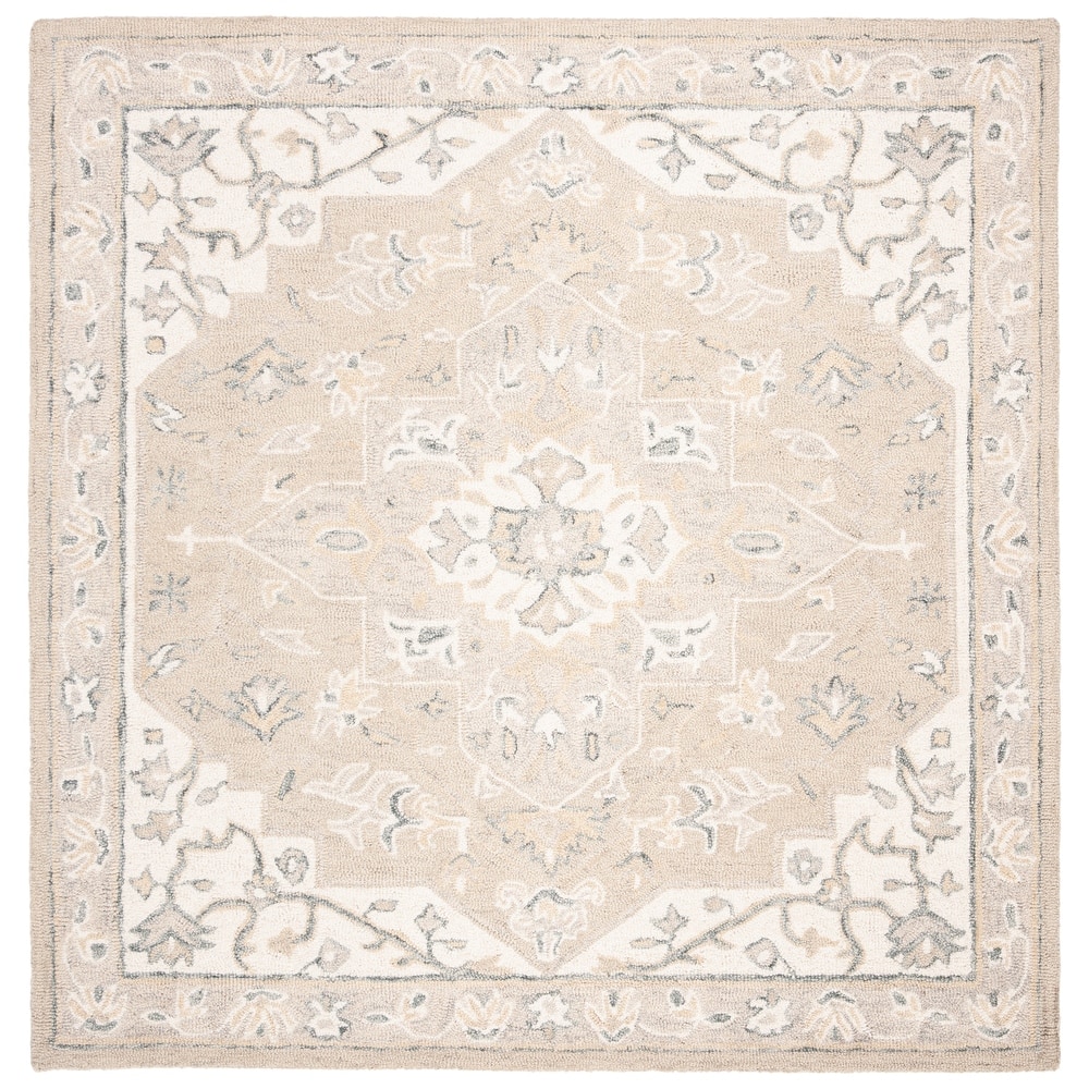 SAFAVIEH Handmade Micro-Loop Selveta Wool Rug