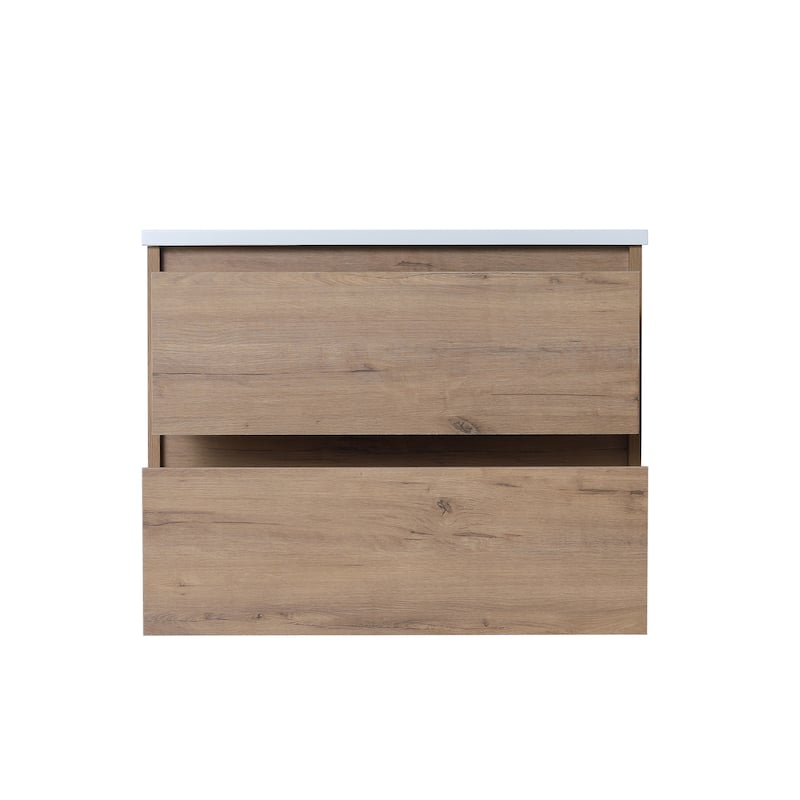 Bathroom Vanity With Sink In 24/28/30/60 Inch, Floating Bathroom Vanity With Soft Close Drawer