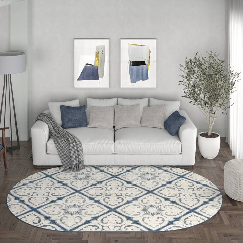 Carrington Global Floral & Botanical Indoor Area Rug