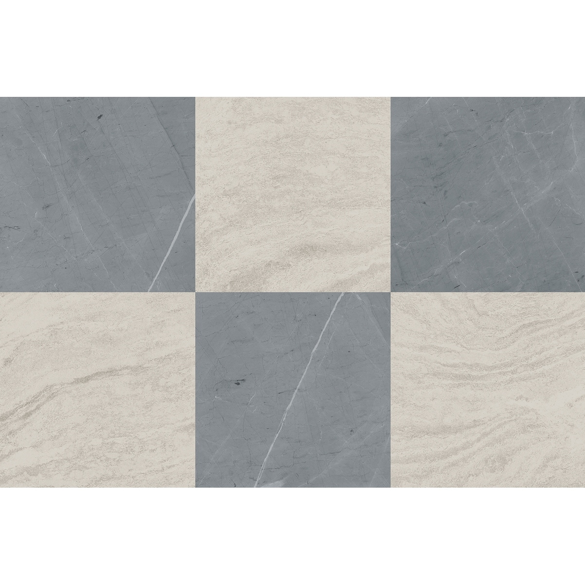 Chris Loves Julia Bonneville Slate Peel and Stick Floor Tiles