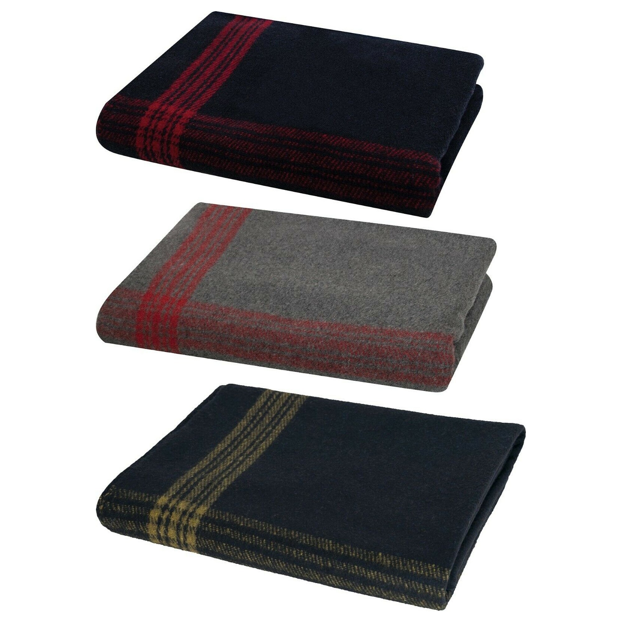 Navy on sale wool blanket
