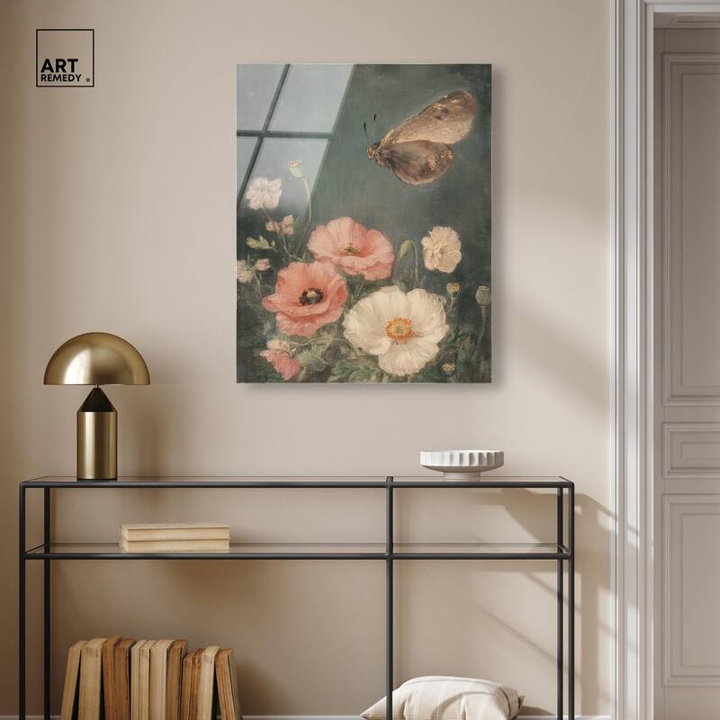 Shadowed Flutter II Acrylic by Art Remedy, Ready to Hang