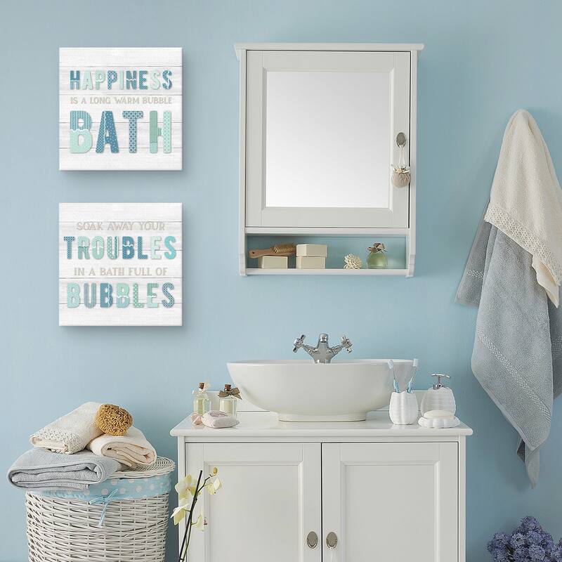 Bubble Bath by CAD Designs Canvas Art Prints