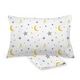preview thumbnail 21 of 42, BreathableBaby Cotton Percale Pillowcase, For 13" x 18"/33 x 46 cm Toddler Pillow, Prints (2-Pack) Moons & Stars