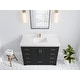 preview thumbnail 124 of 161, Willow Collection 48 in W x 22 in D x 36 in H Boston Single Bowl Sink Bathroom Vanity with Countertop