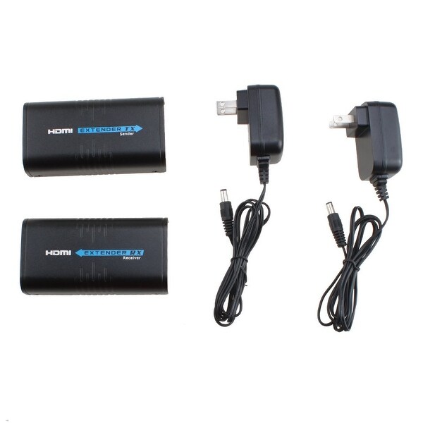 Shop Black Friday Deals On Agptek Lkv373 Hdmi Extender Receiver Sender Over Ethernet Tcp Ip By 100m Cat5e 6 Cable Overstock 29606286