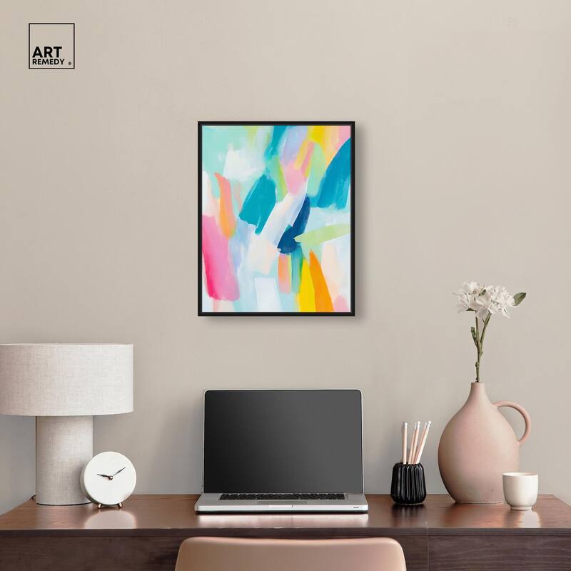 Whirlwind of Color I Canvas by Art Remedy