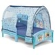 preview thumbnail 5 of 3, Delta Children Bluey Plastic Toddler Bed with Tent