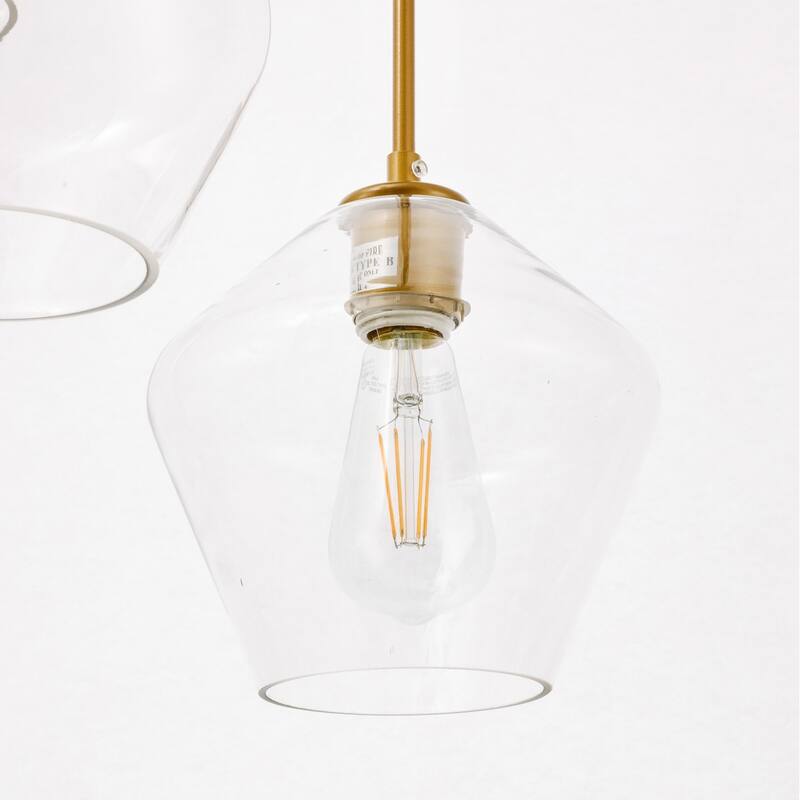 Gerald Glass 3-light Pendant
