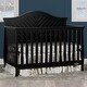 preview thumbnail 3 of 12, Kaylin 5-in-1 Convertible Crib, Black