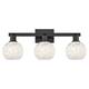 Option Matte Black / White Mouchette