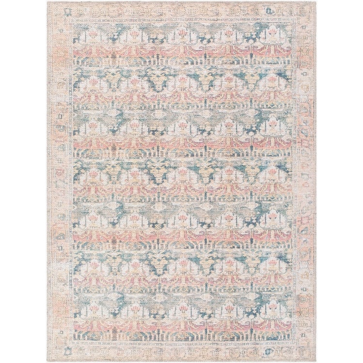 Livabliss Vinny Traditional Washable Area Rug