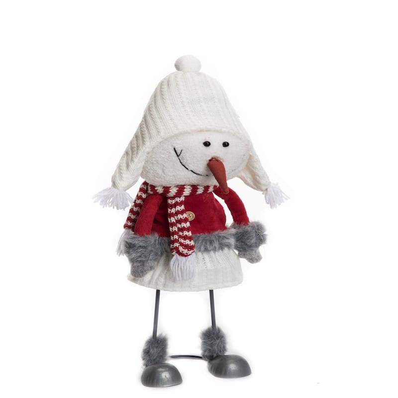 Bobble Christmas Xmas Snowgirl Tall
