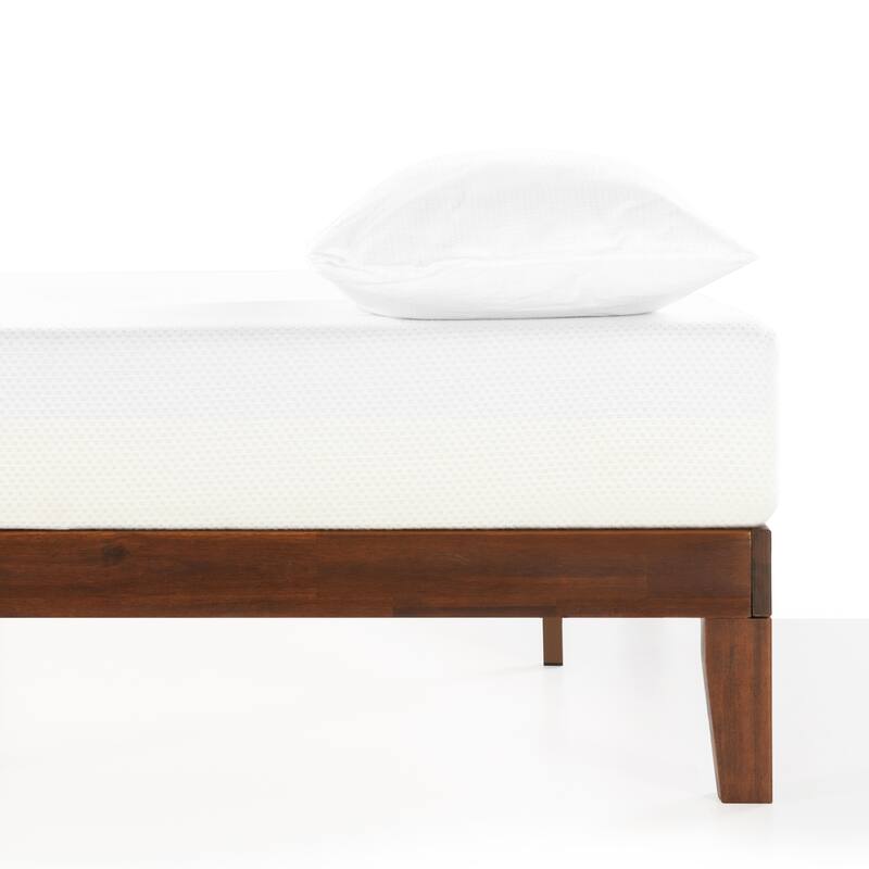 12" Classic Solid Wood Platform Bed Frame